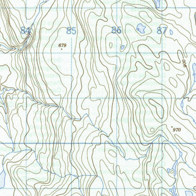 Paw Lake, BC (103P14 CanMatrix)
