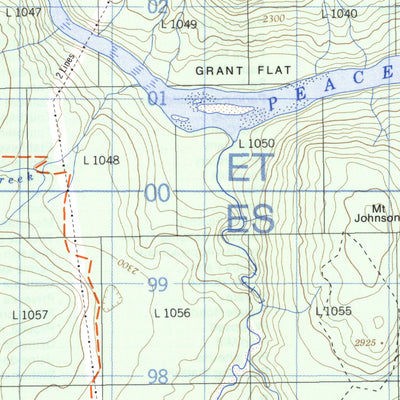 Portage Mountain, BC (093O16 CanMatrix)