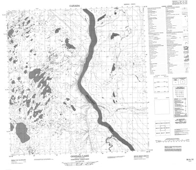Goodall Lake, NT (095H10 CanMatrix)