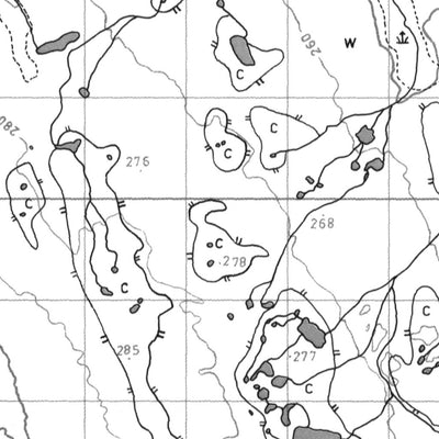 Blondin Lake, NT (096F08 CanMatrix)