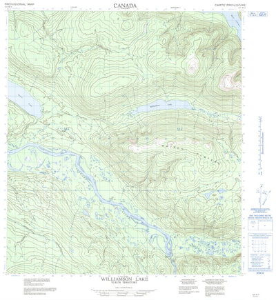 Williamson Lake, YT (105M11 CanMatrix)