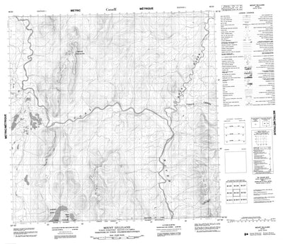 Mount Gilliland, BC (095D03 CanMatrix)