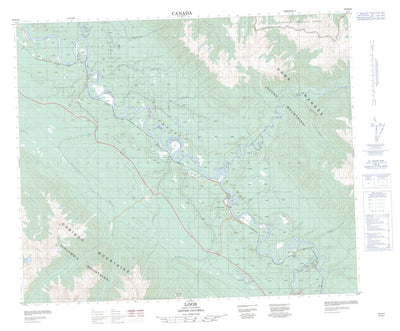 Loos, BC (093H10 CanMatrix)