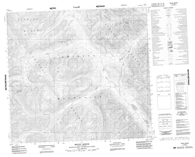 Mount Bower, BC (094E08 CanMatrix)