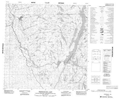 Deskenatlata Lake, NT (085A16 CanMatrix)