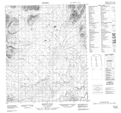 Mount Gale, YT (116G05 CanMatrix)