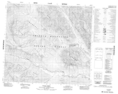Tucha Creek, BC (094C13 CanMatrix)