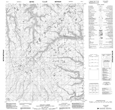 Gillis Lakes, YT (106L07 CanMatrix)
