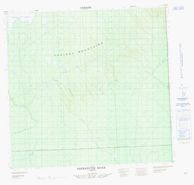 Pakwanutik River, AB (084J16 CanMatrix)