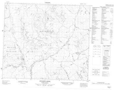 Kwanika Creek, BC (093N11 CanMatrix)