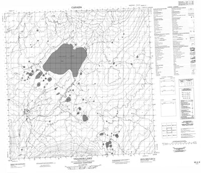 Trainor Lake, NT (095A08 CanMatrix)