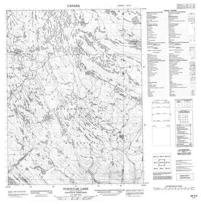 Tuktuvak Lake, NU (086N08 CanMatrix)
