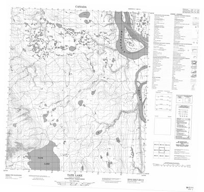 Tate Lake, NT (096C11 CanMatrix)