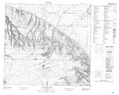 Clayton Lake, AB (084I01 CanMatrix)