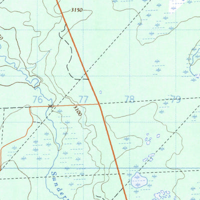 Blackhawk Lake, AB (093P01 CanMatrix)