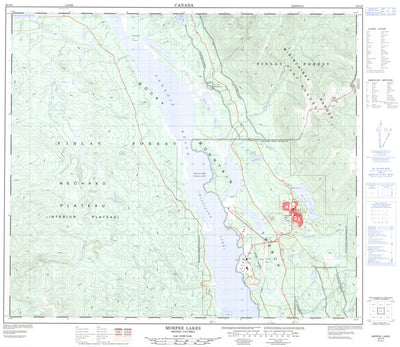 Morfee Lakes, BC (093O06 CanMatrix)