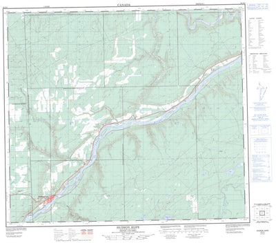 Hudson Hope, BC (094A04 CanMatrix)