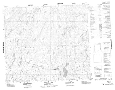 Shoran Lake, NT (098D09 CanMatrix)