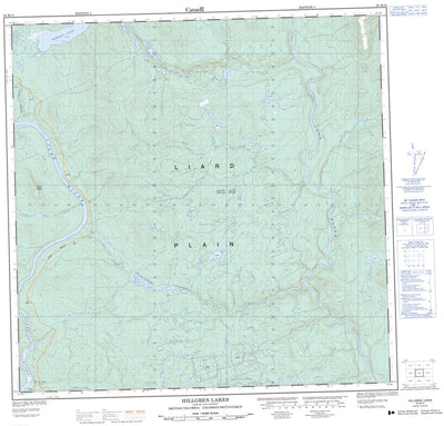 Hillgren Lakes, BC (094M14 CanMatrix)