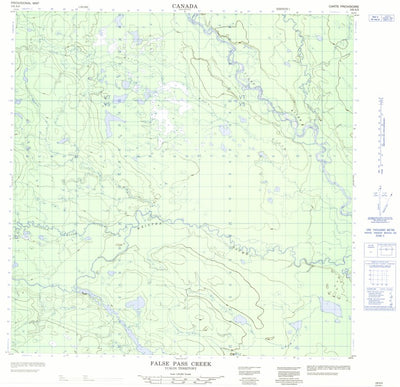 False Pass Creek, YT (105A05 CanMatrix)
