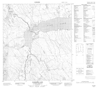 Paeenfee Lake, NT (095O02 CanMatrix)