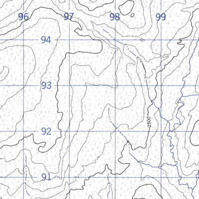 Brown Lake West, YT (095C07 CanMatrix)