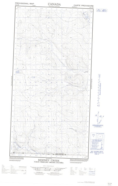 Mooney Creek West, BC (095C03 CanMatrix)