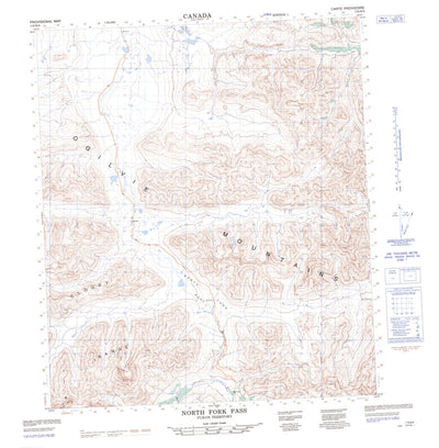 North Fork Pass, YT (116B09 CanMatrix)