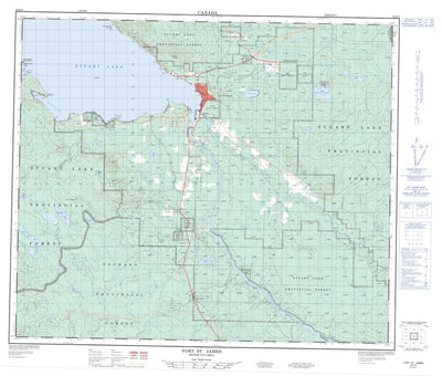 Fort St. James, BC (093K08 CanMatrix)