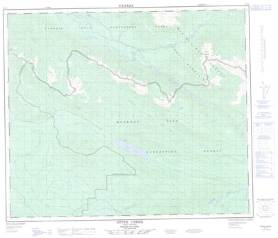 Otter Creek, BC (093I05 CanMatrix)
