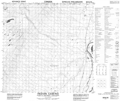 Indian Cabins, AB (084N14 CanMatrix)