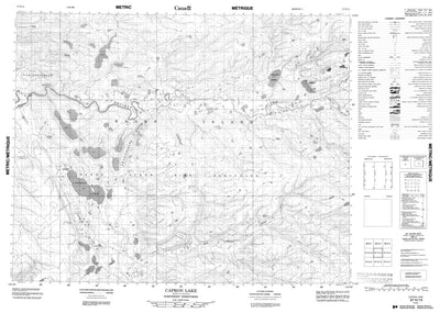 Capron Lake, NT (097H13 CanMatrix)