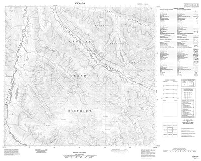 Tacostadia Mountain, BC (104H06 CanMatrix)