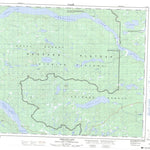 Cheslatta Lake, BC (093F11 CanMatrix)