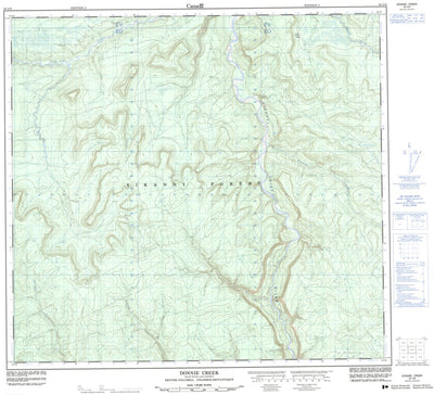 Donnie Creek, BC (094G09 CanMatrix)