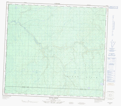 Betts Creek, AB (084D13 CanMatrix)