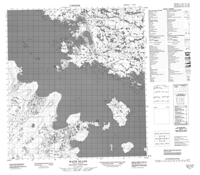 Waite Island, NT (085J12 CanMatrix)