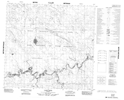 Lake Dene, AB (084I06 CanMatrix)