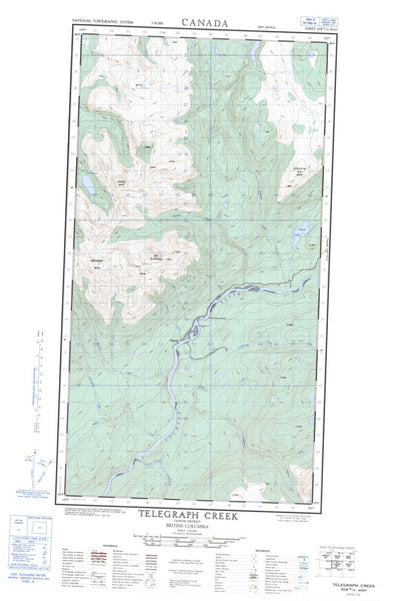 Telegraph Creek West, BC (104G14 CanMatrix)