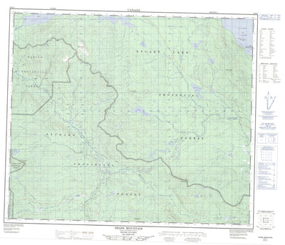 Shass Mountain, BC (093K07 CanMatrix)