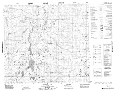 Russell Lake, AB (084G04 CanMatrix)