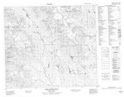 Shelagyote Peak, BC (093M14 CanMatrix)