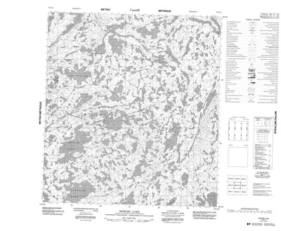 Morose Lake, NT (085I15 CanMatrix)