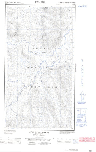 Mount Mccusker East, BC (094G04 CanMatrix)