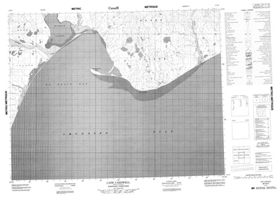 Cape Cardwell, NT (097H07 CanMatrix)