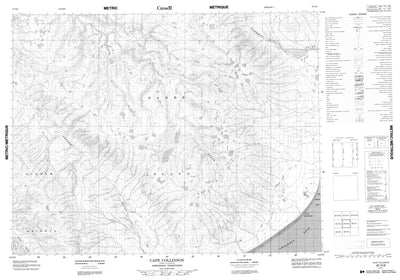 Cape Collinson, NT (097H06 CanMatrix)