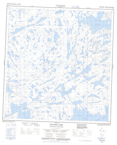 Pauline Lake, NT (085I03 CanMatrix)