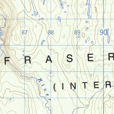 Tahyesco River, BC (093D09 CanMatrix)