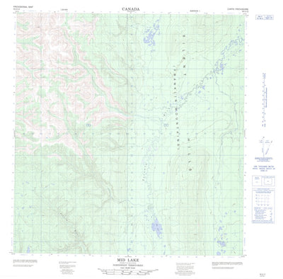 Mid Lake, NT (095G12 CanMatrix)