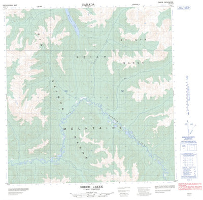 Souch Creek, YT (105F12 CanMatrix)